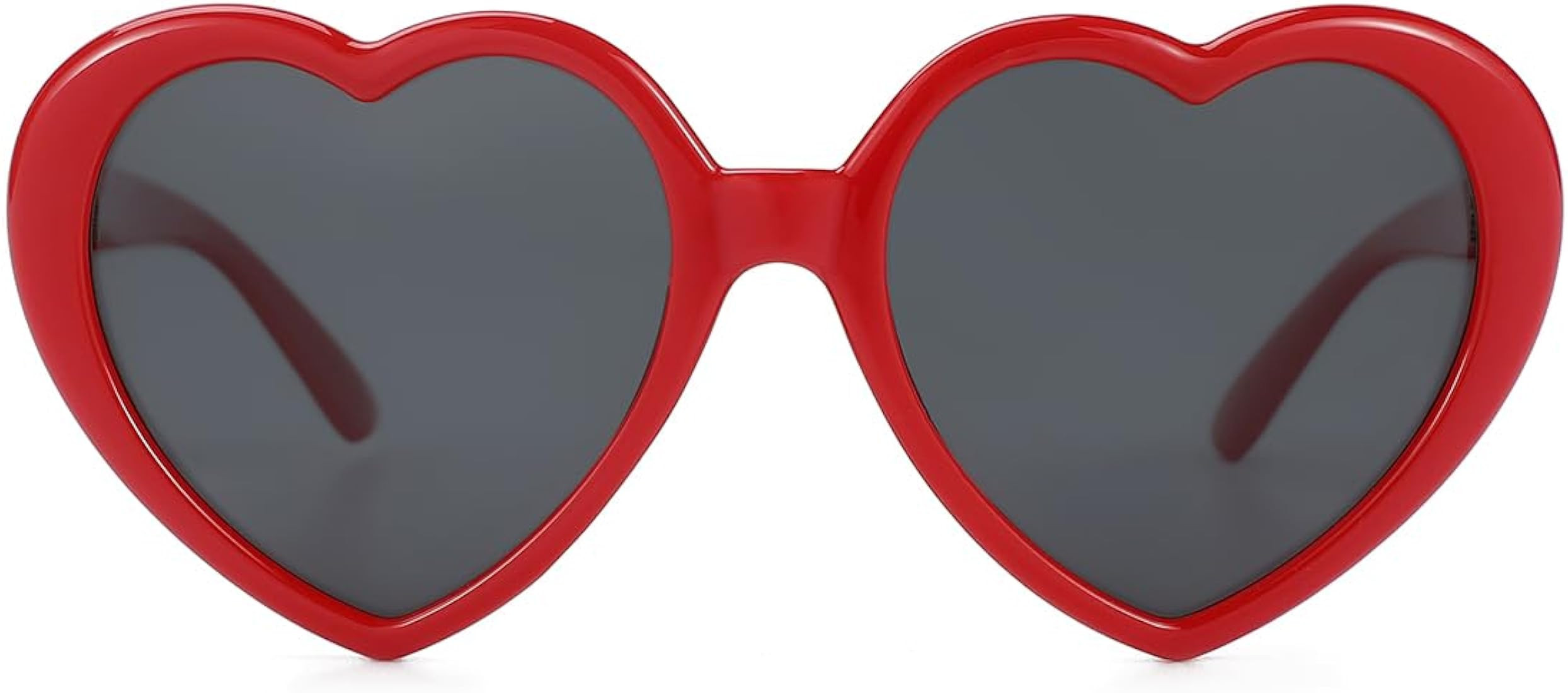 JOVAKIT Kids Polarized Heart Shaped Sunglasses for Girls Age 3-18, Fashion Lovely Rave Party Sun ... | Amazon (US)