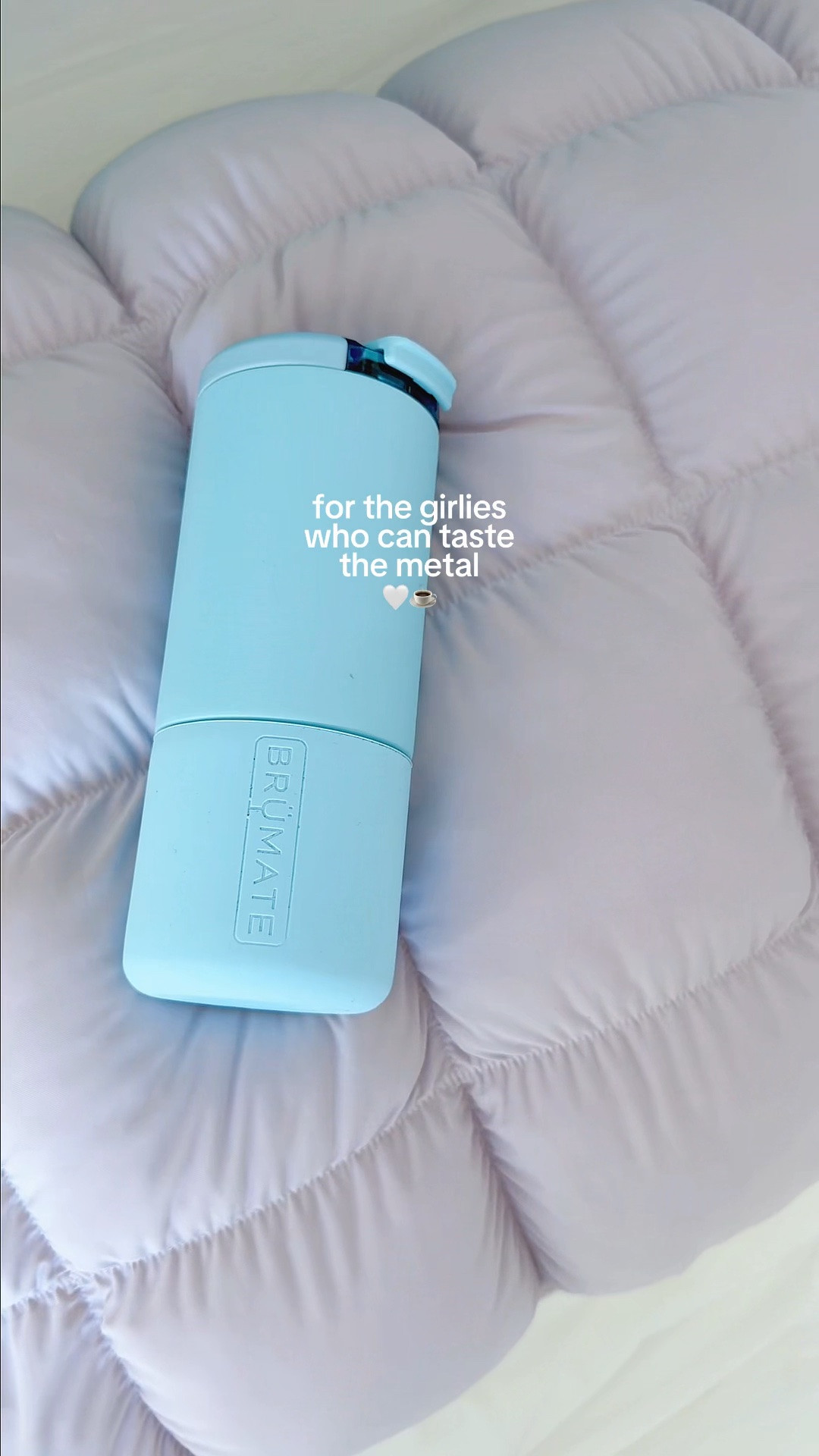 Finallyyyy a coffee tumbler that doesn’t taste like metal 👌🩵 dishwasher safe & 100% leakproof #coffee #coffeetumbler #coffeemug

#LTKmomlife #LTKHome #LTKTravel