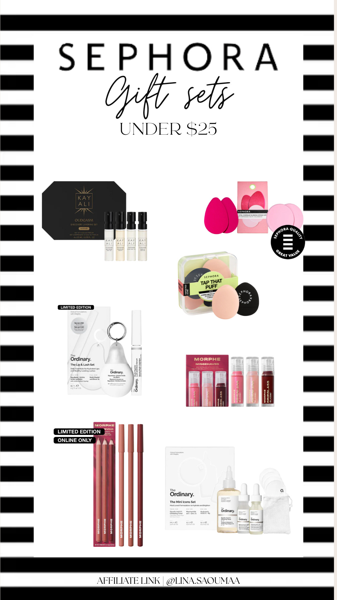 Sephora gift sets under $25 

 #LTKwinter #LTKbeauty #LTKgiftguide