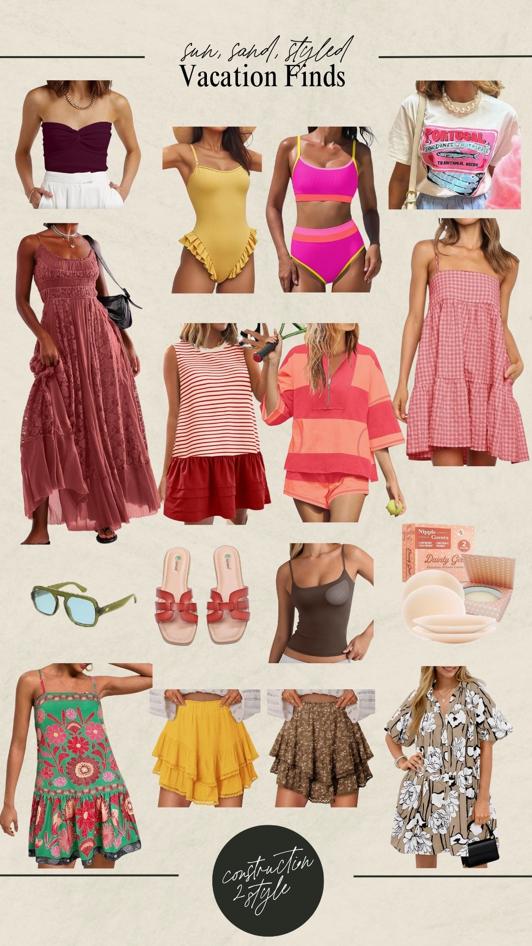 Are you looking for some fun vacation outfits? Look no further! 

#LTKTravel #LTKFindsUnder50 #LTKSaleAlert