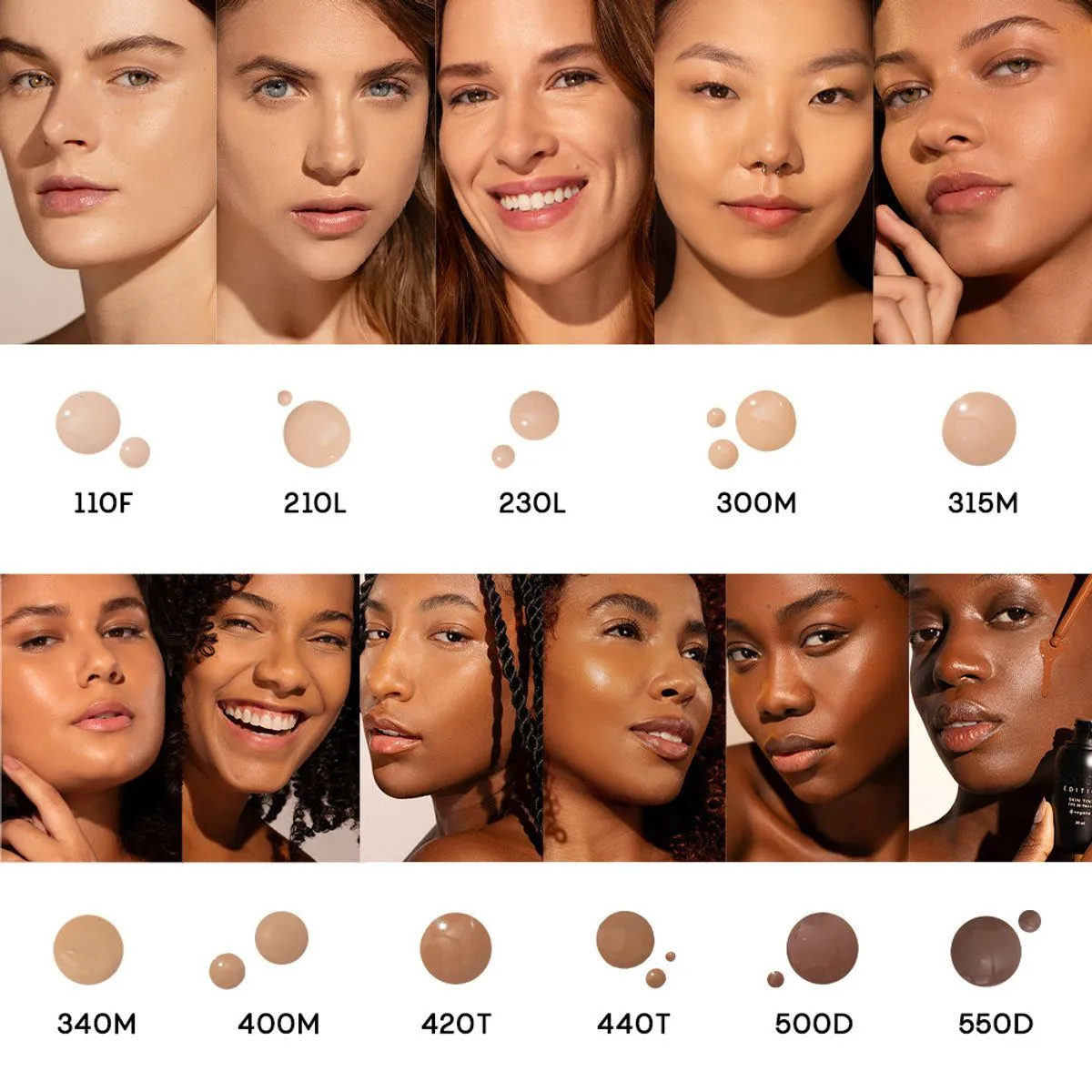 Base Fluida com Proteção Fps 30 - Skin Tint 110f Océane Edition 30ml | Oceane (BR)