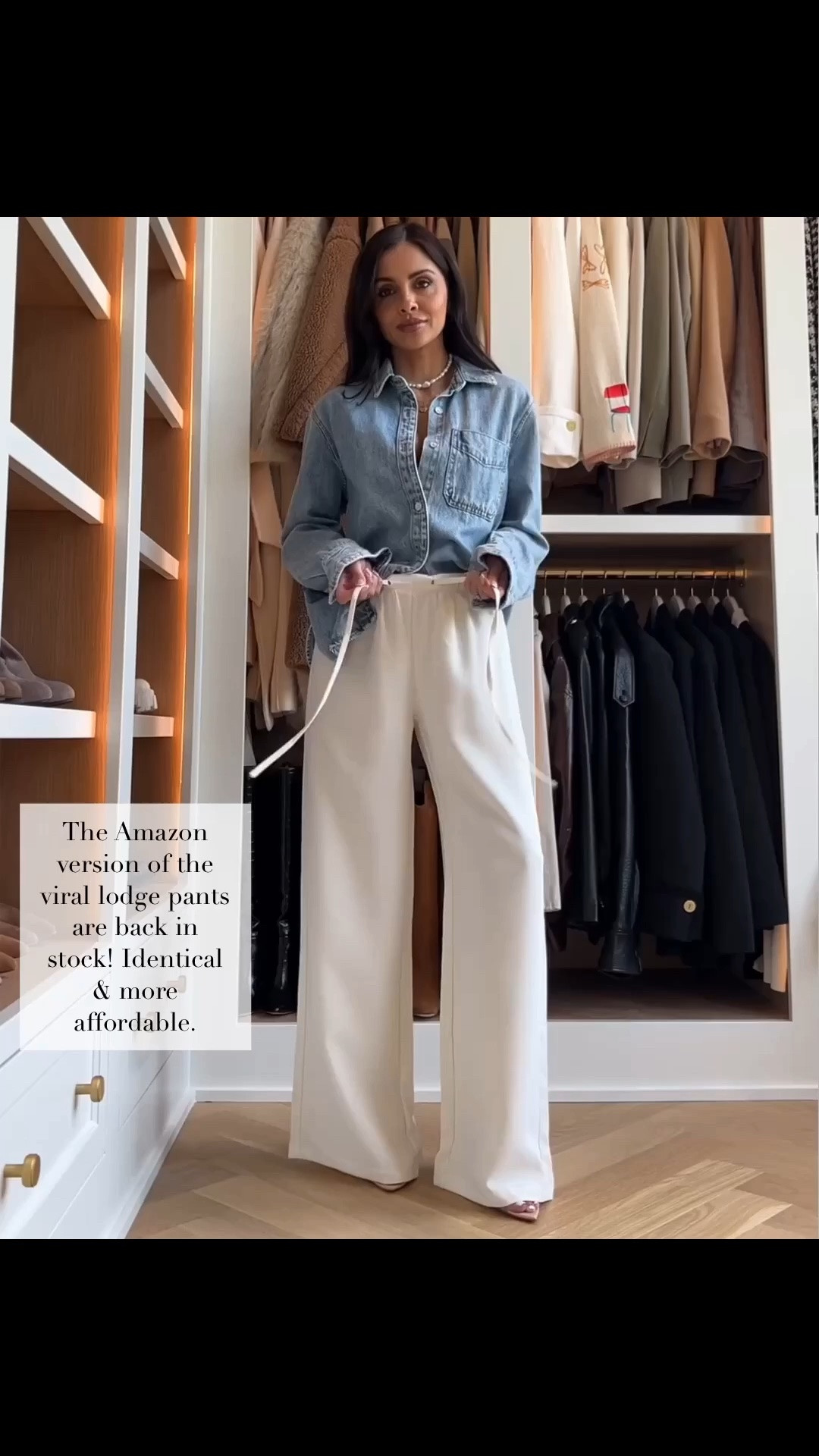 How to wear a classic denim shirt this summer and into fall 
Wearing an XS
Amazon version of the lodge pant wearing an XS
Amazon

#LTKOver40 #LTKmomlife #LTKootd