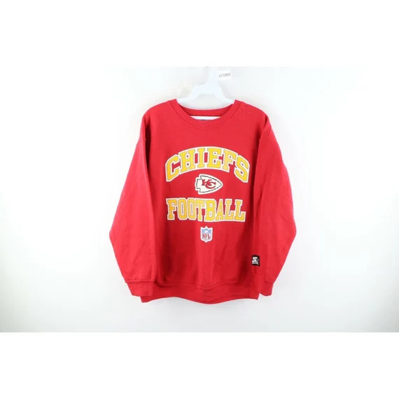 90s Starter Mens Small Kansas City Chiefs Football Spell Out - Etsy | Etsy (US)