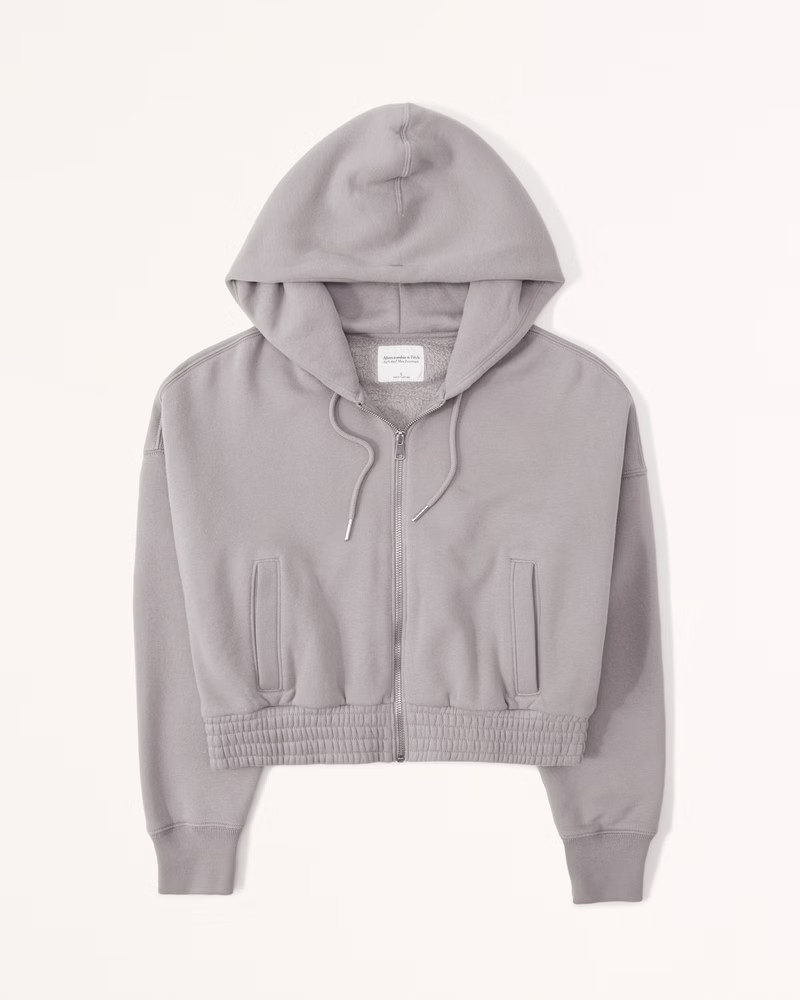 Essential Mini Sunday Hooded Full-Zip | Abercrombie & Fitch (US)