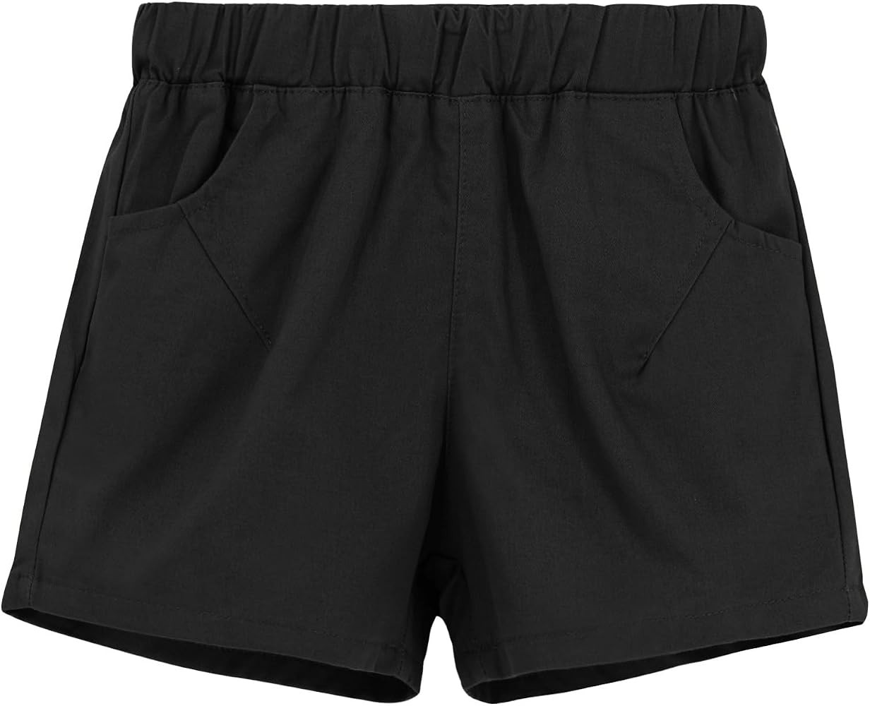 HahaNice Toddler Boys Chino Shorts - Summer Cloths Twill Shorts for Kids | Amazon (US)
