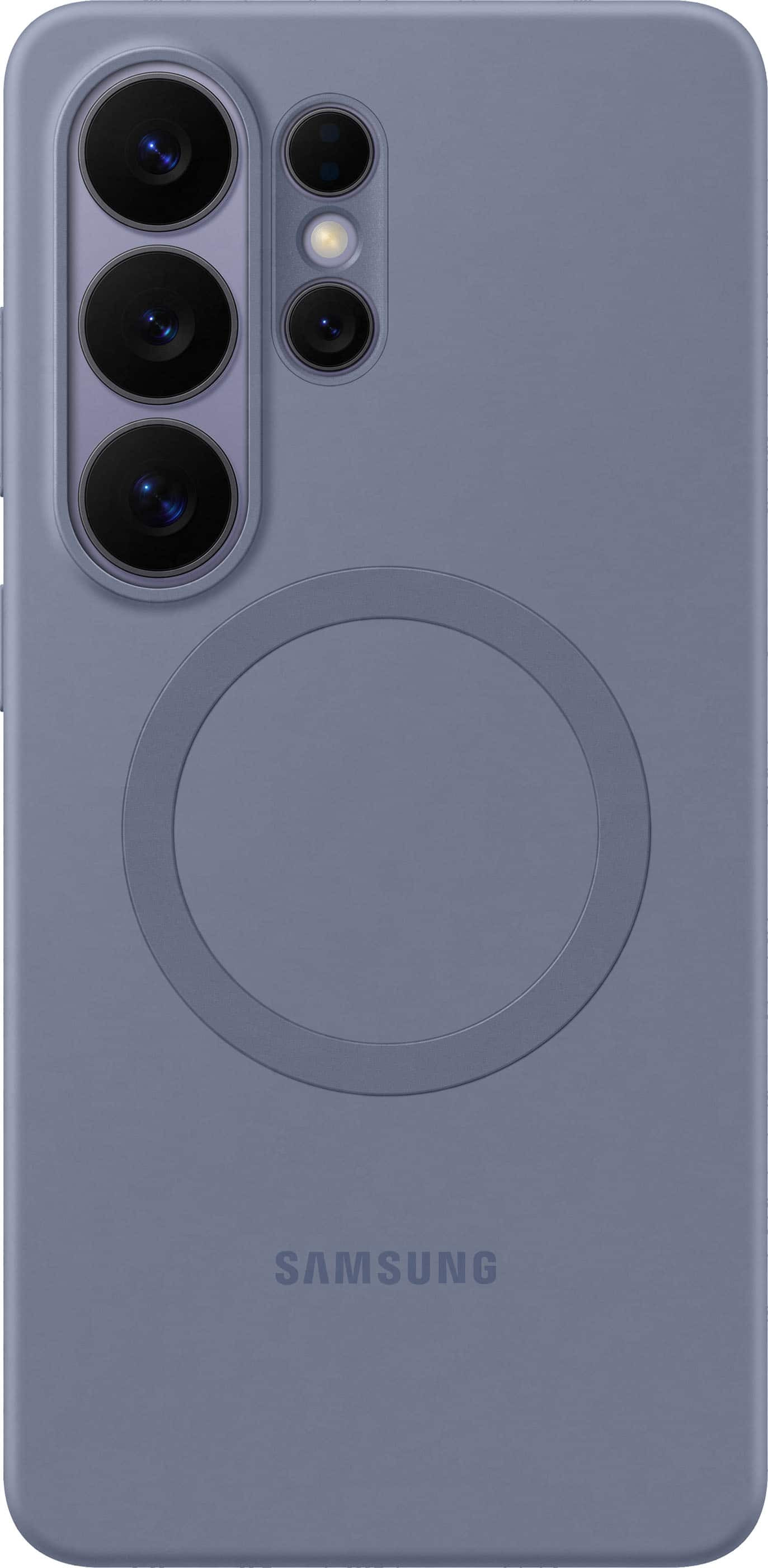 Samsung - Galaxy S26 Ultra Silicone Magnet Case - Blue Violet | Best Buy U.S.