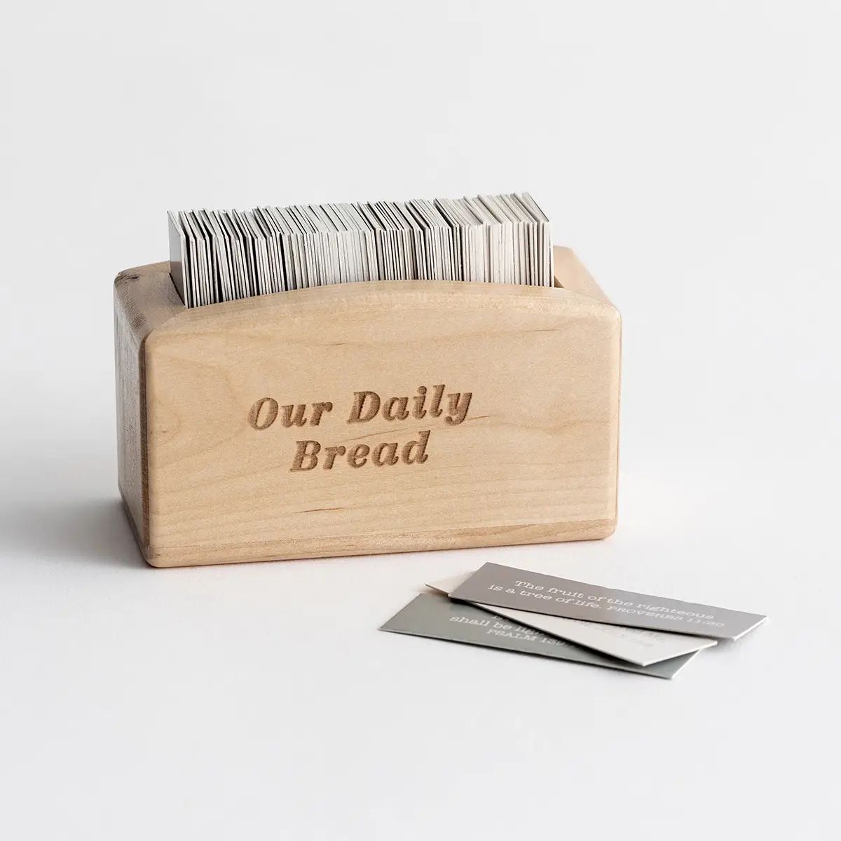 Our Daily Bread - Wood Promise Box | DaySpring