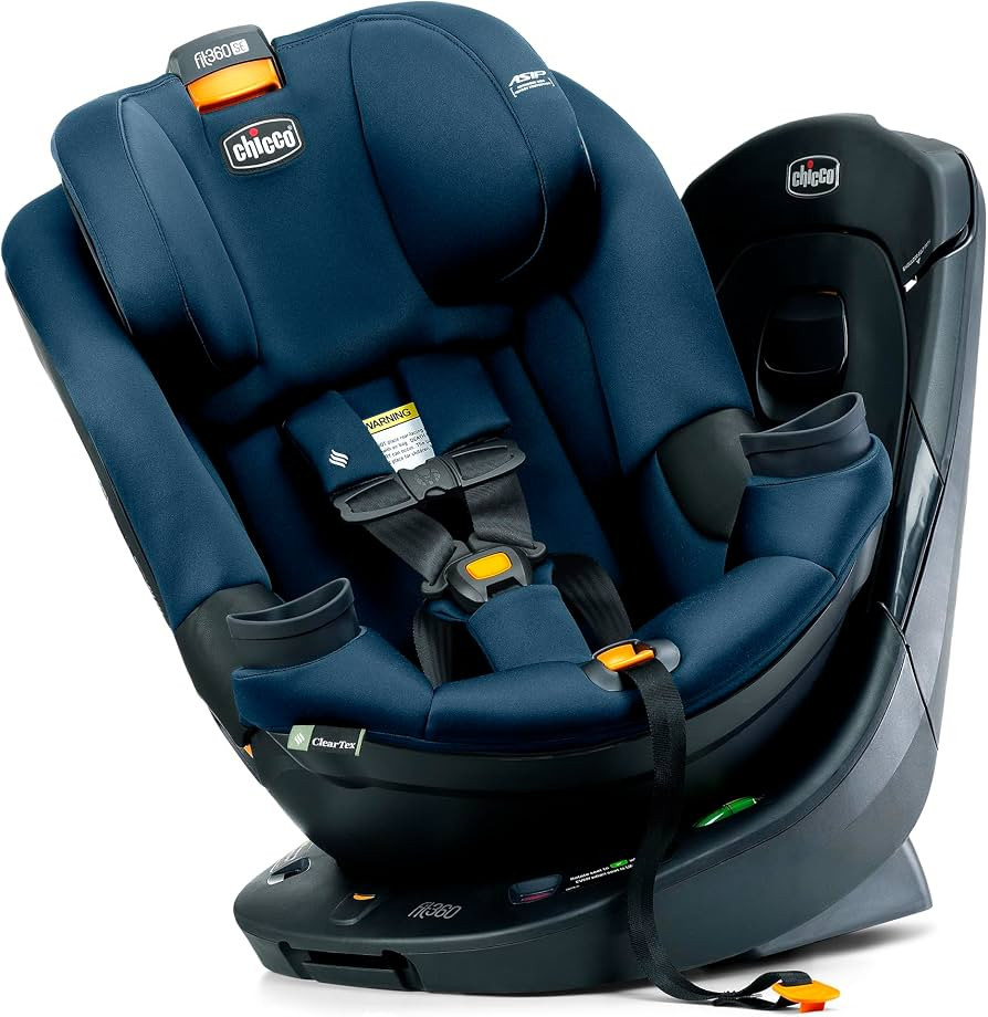 Chicco Fit360\u00ae SE ClearTex\u00ae Rotating Convertible Toddler Car Seat with 360 Degree Rotat... | Amazon (US)