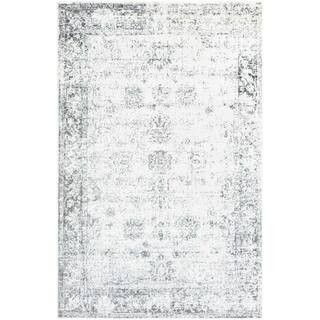 Unique Loom Sofia Casino Gray 5 ft. x 8 ft. Medallion Area Rug 3134032 - The Home Depot | The Home Depot