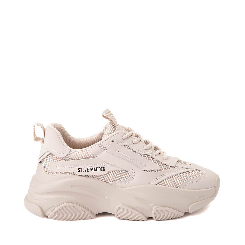 Womens Steve Madden Possession Platform Sneaker - Bone | Journeys
