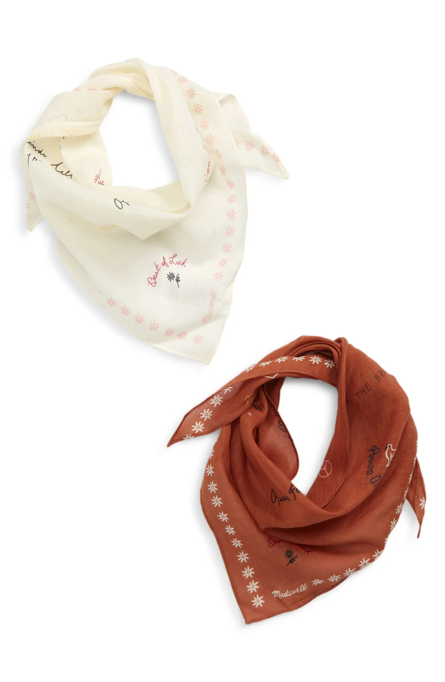 Set of 2 Friendship Bandanas | Nordstrom