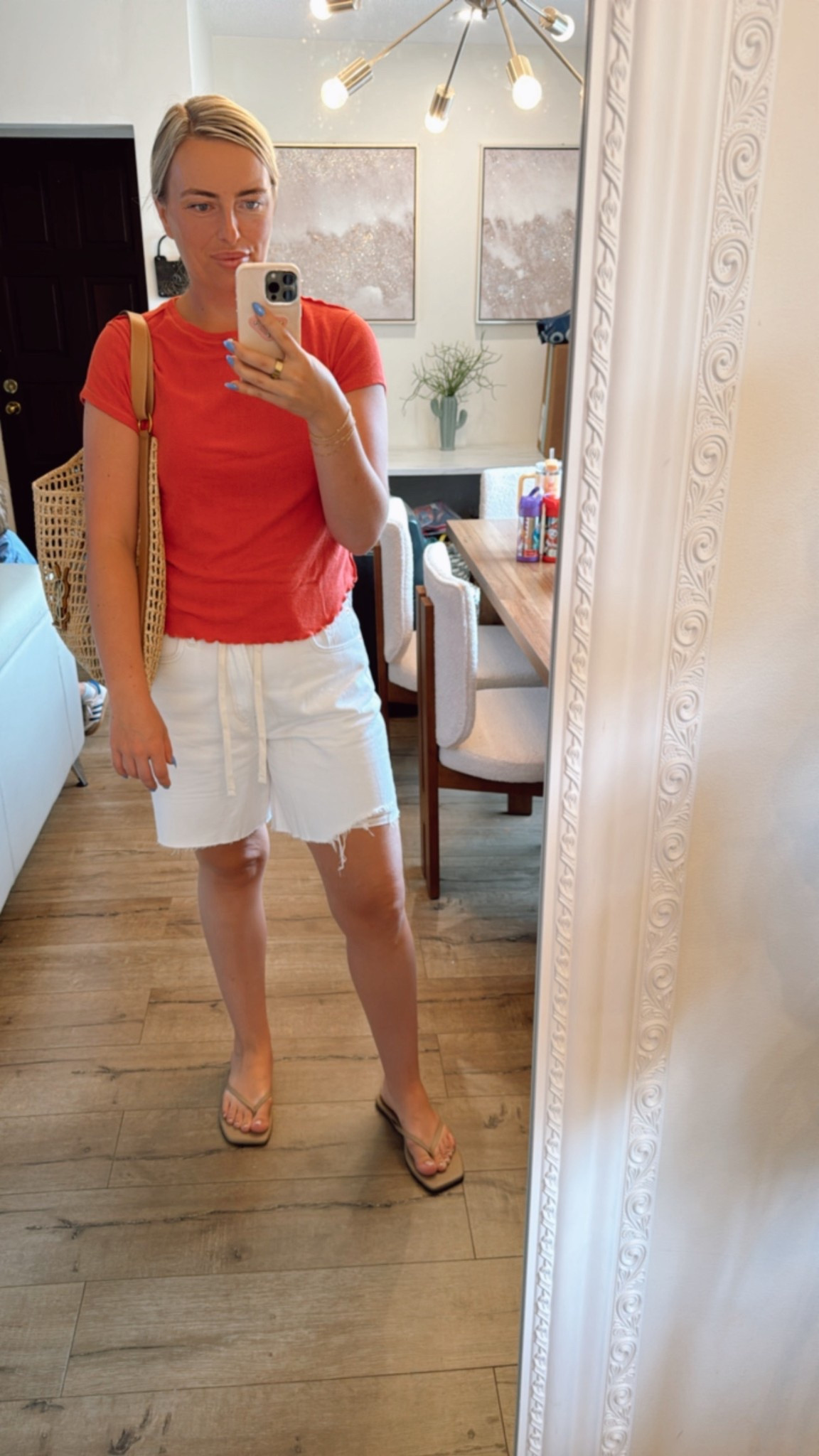 Casual outfit 
Gap jean shorts
White denim shorts
White jean shorts
Summer outfit
Vacation outfit

Size 30 jean shorts and large top

#LTKStyleTip #LTKMidsize #LTKFindsUnder50
