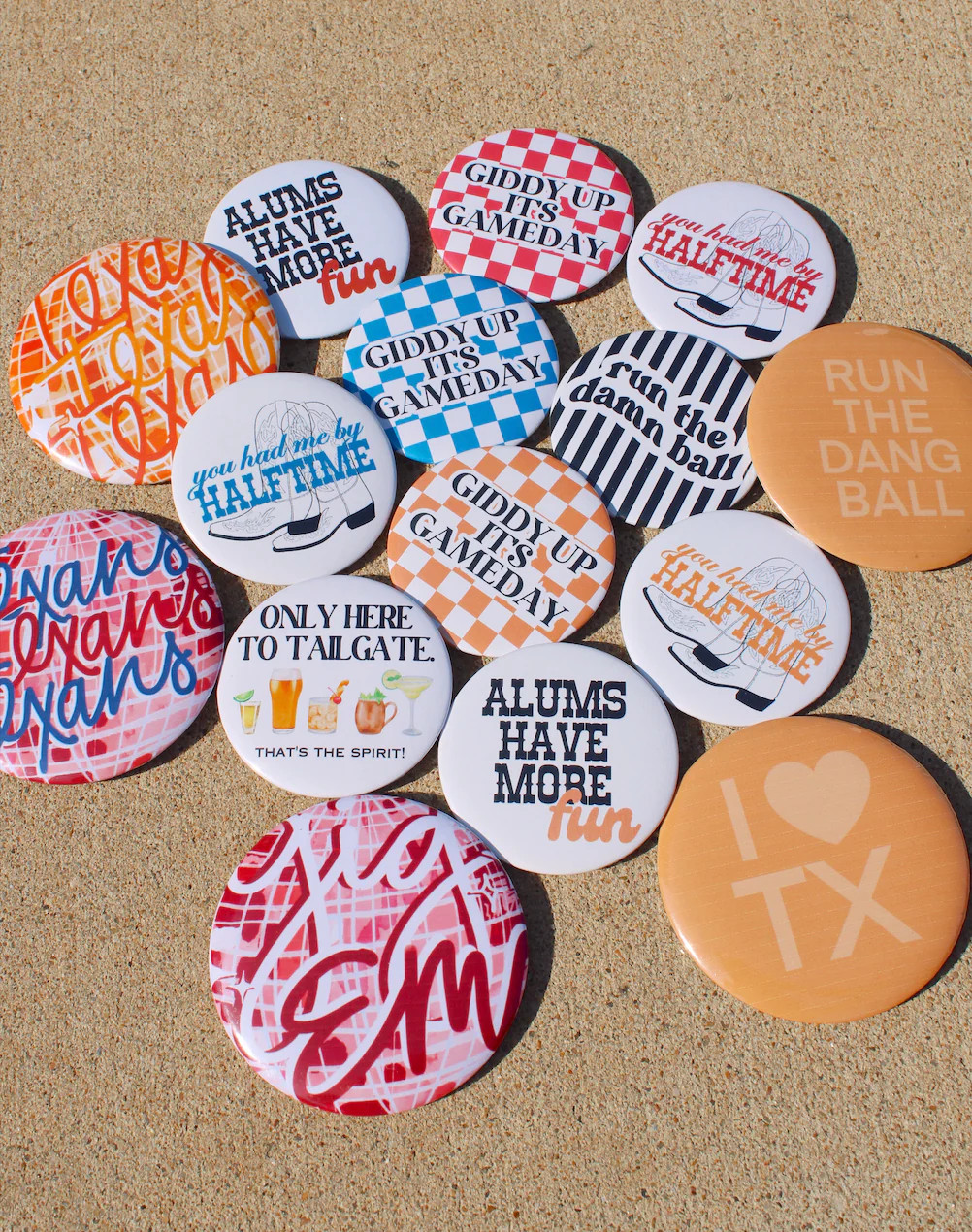 Gameday Buttons | KenzKustomz