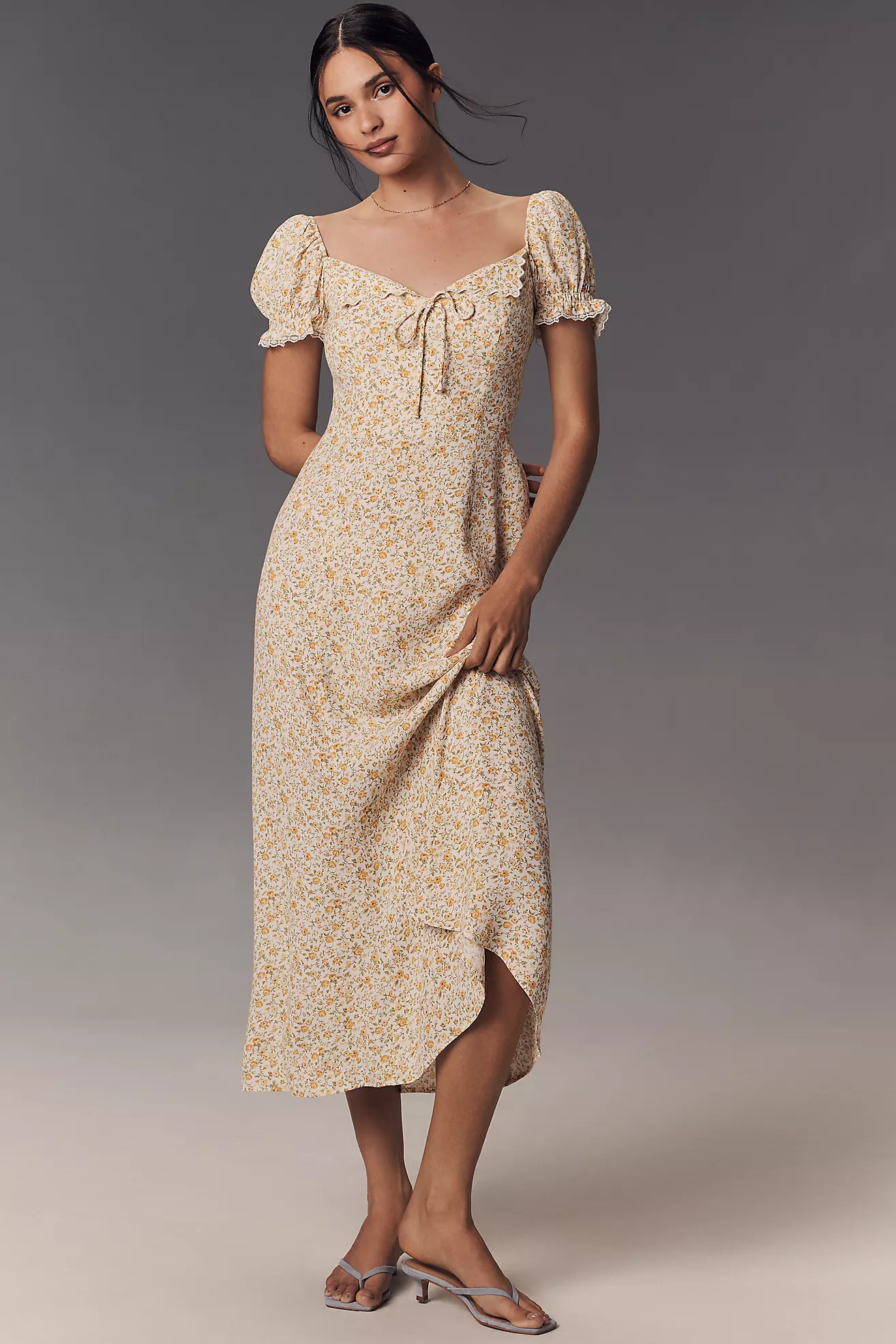 Reformation Shyla Midi Dress | Anthropologie (US)