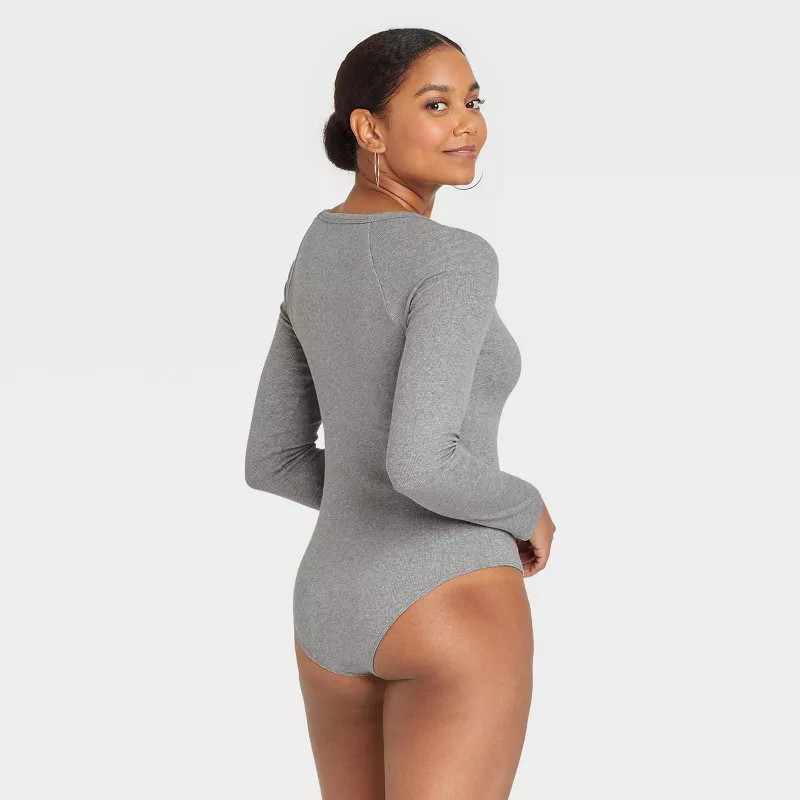 Women's Ribbed Bodysuit - A New Day™ | Target