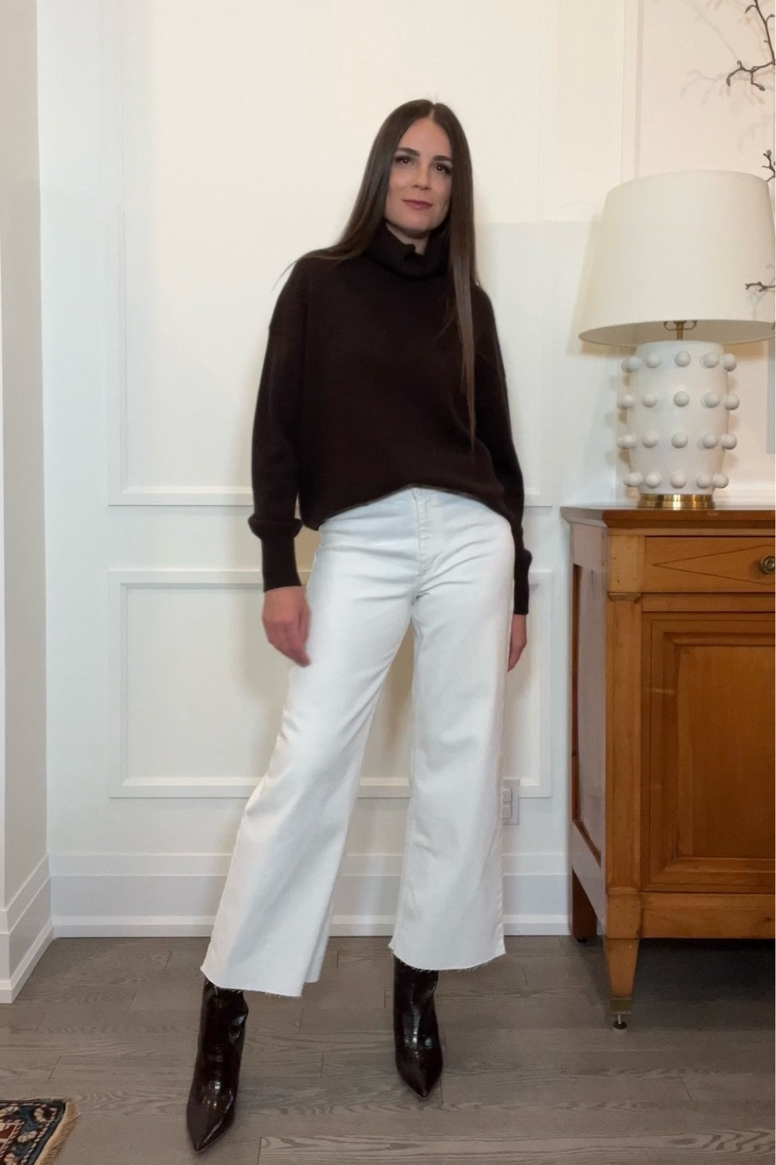 Fall Colour Trends: Chocolate & White 