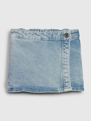 Toddler Denim Skort with Washwell | Gap (CA)