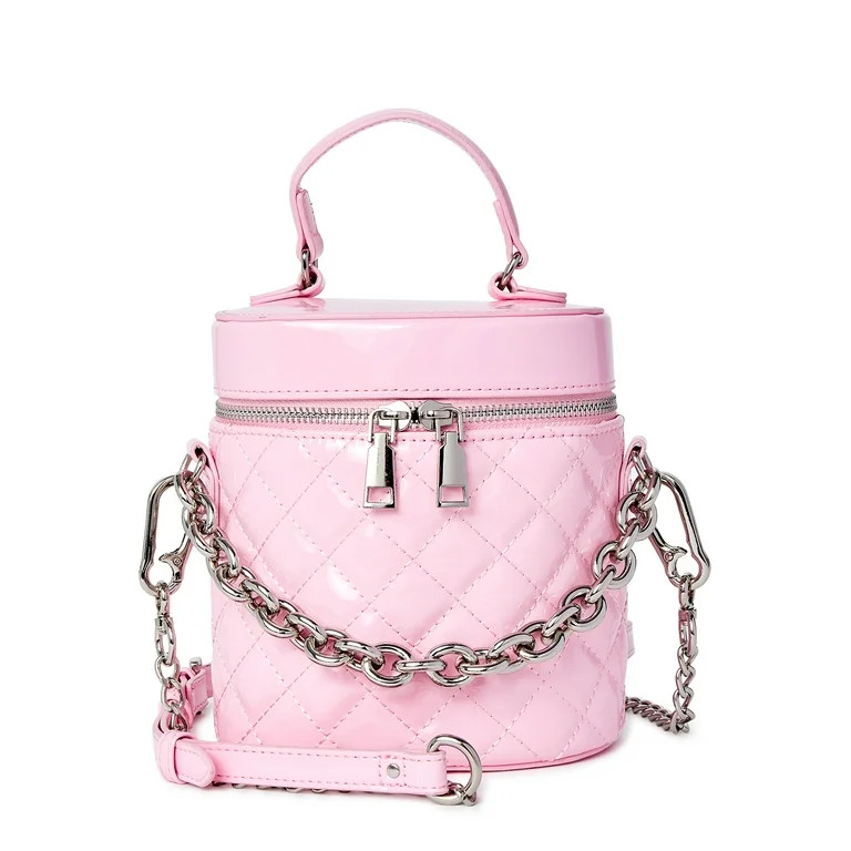 Madden NYC Women's Canteen Handbag with Chain Accent - Walmart.com | Walmart (US)