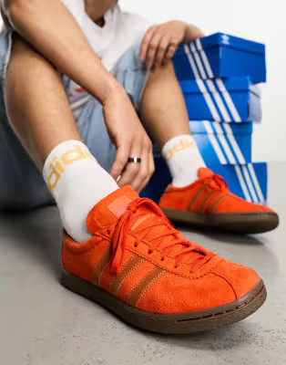 adidas Originals Tobacco Gruen sneakers in orange | ASOS (Global)