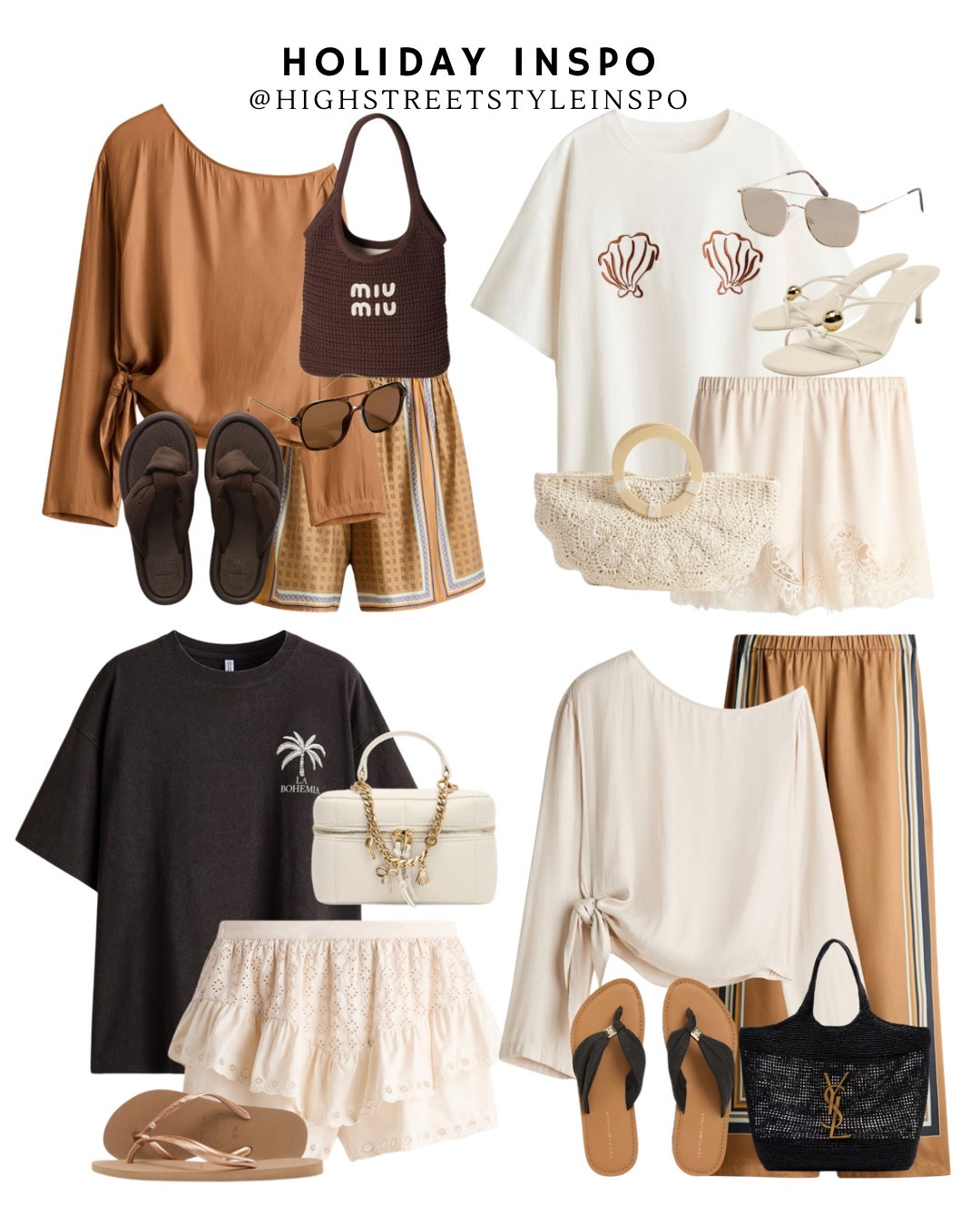 Holiday inspo ✨

Tags: trending now, summer style, city break, everyday style, elevated basics, capsule wardrobe, resort wear, vacation, summer fashion, date night outfits, holiday outfit, Ibiza, Miu Miu crochet bag 

#LTKunder100 #LTKSeasonal #LTKbasics #LTKcapsule  #LTKvacation  #LTKholiday

#LTKsummer #LTKuk #LTKsummer #LTKeurope