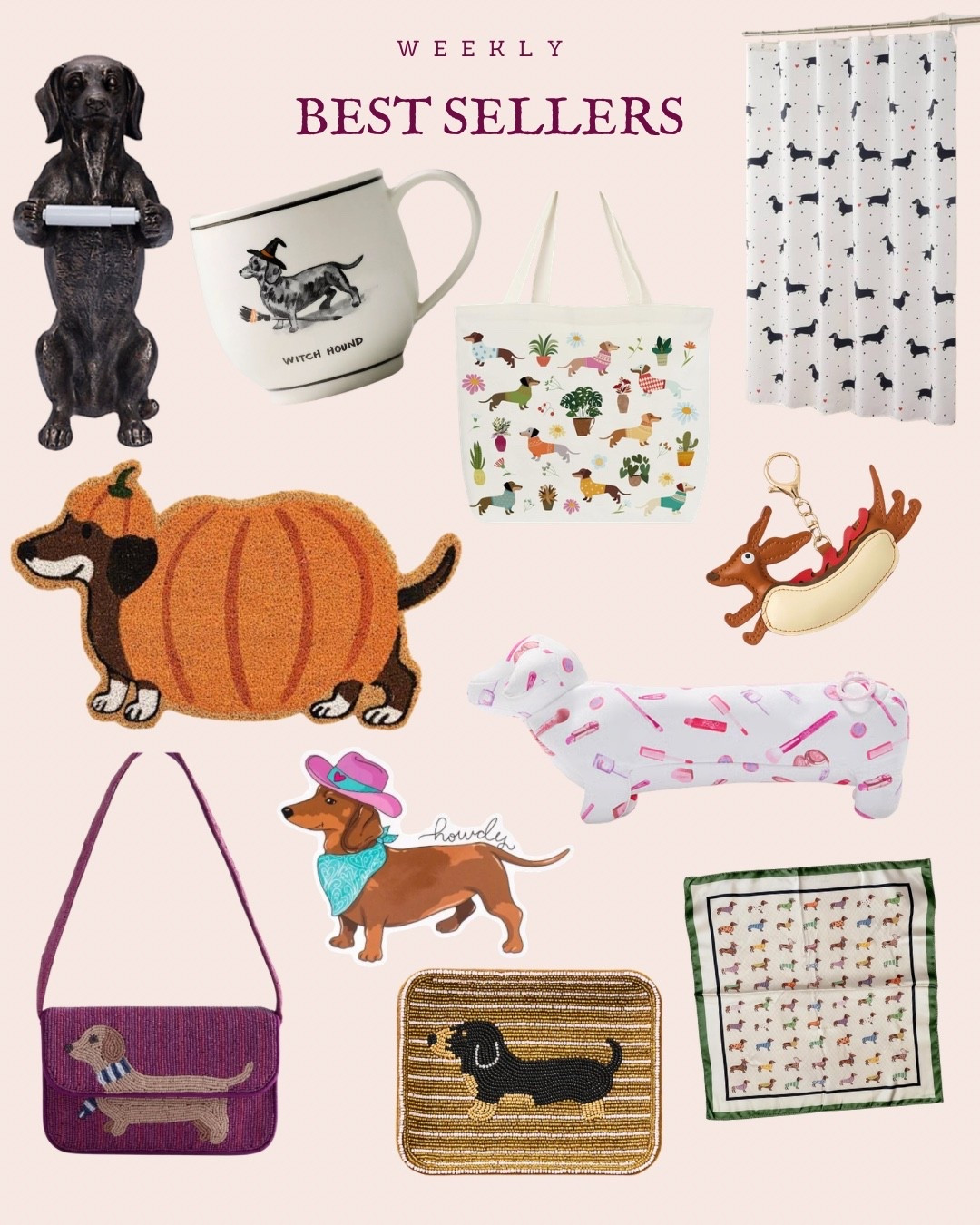 Top dachshund items of the week!