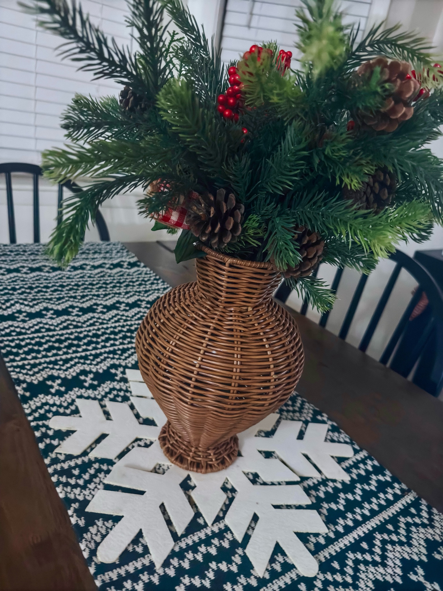 Walmart find! 🎄 The perfect touch for any table setting with pine, berries, and a bit of rustic charm. #WalmartFinds #HolidayDecor #BudgetFriendlyDecor #ChristmasVibes #LTKhome #CozyChristmas #LTKHoliday #TableDecor #RusticChristmas

#LTKHome #LTKSeasonal #LTKHoliday