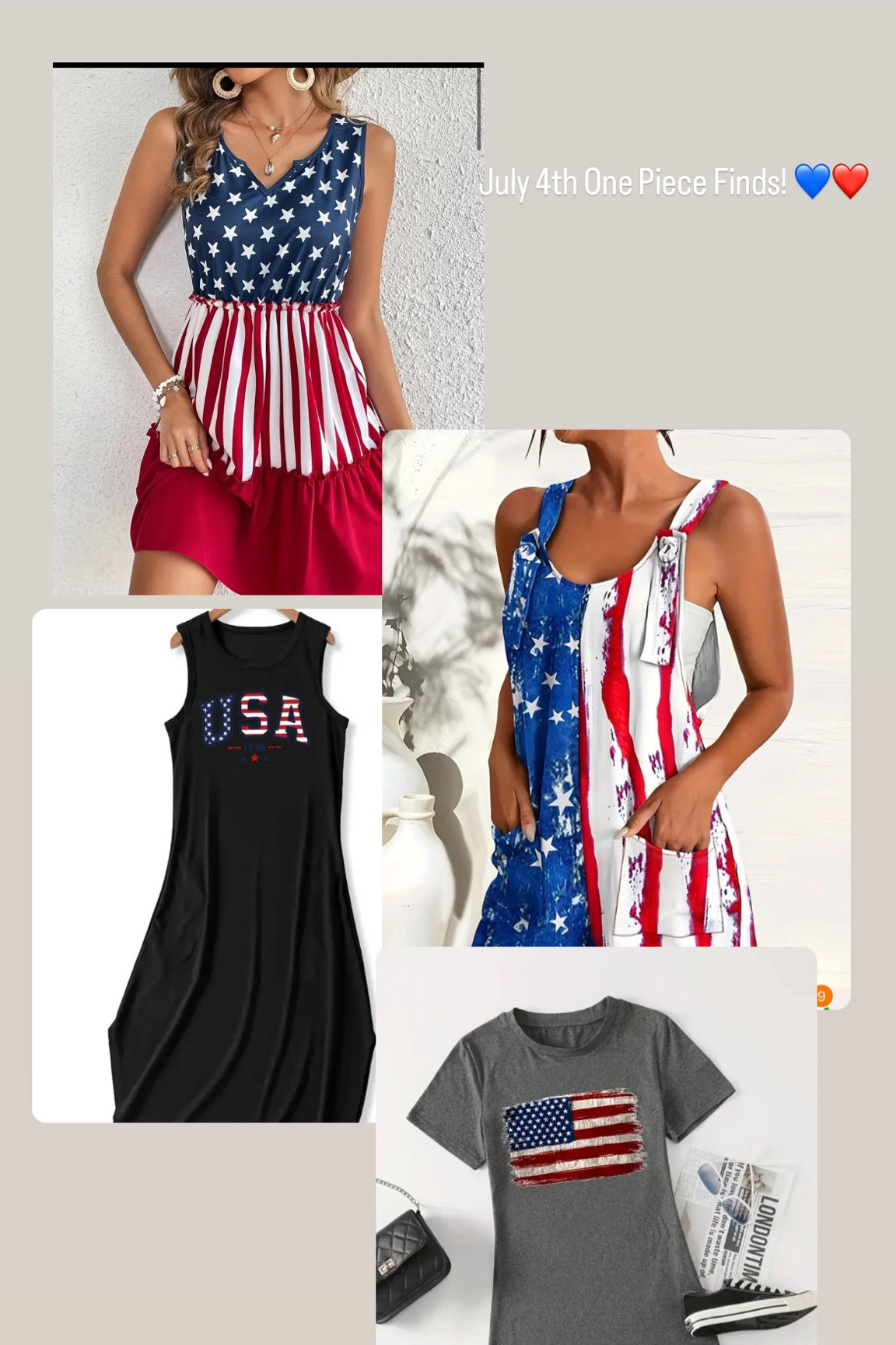 One piece 4th of July finds! ❤️💙

#LTKParties #LTKSaleAlert #LTKSeasonal