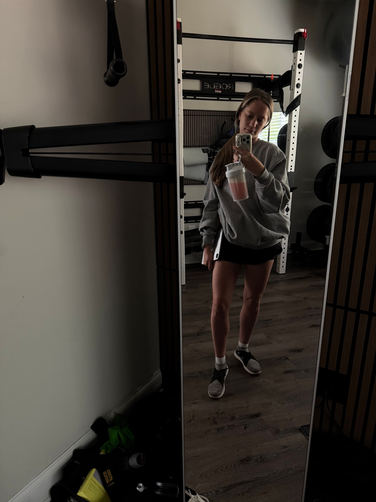 Quick workout in some comfies while being under the weather. 

Wearing Day 1’s running shorts with one of there out of stock bras. (Don’t worry tagged similar)  

#LTKActive #LTKfitnessgoals #LTKdayinmylife