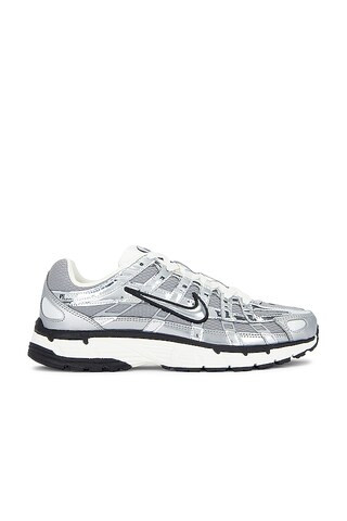 Nike P-6000 in Metallic Silver & Sail from Revolve.com | Revolve Clothing (Global)