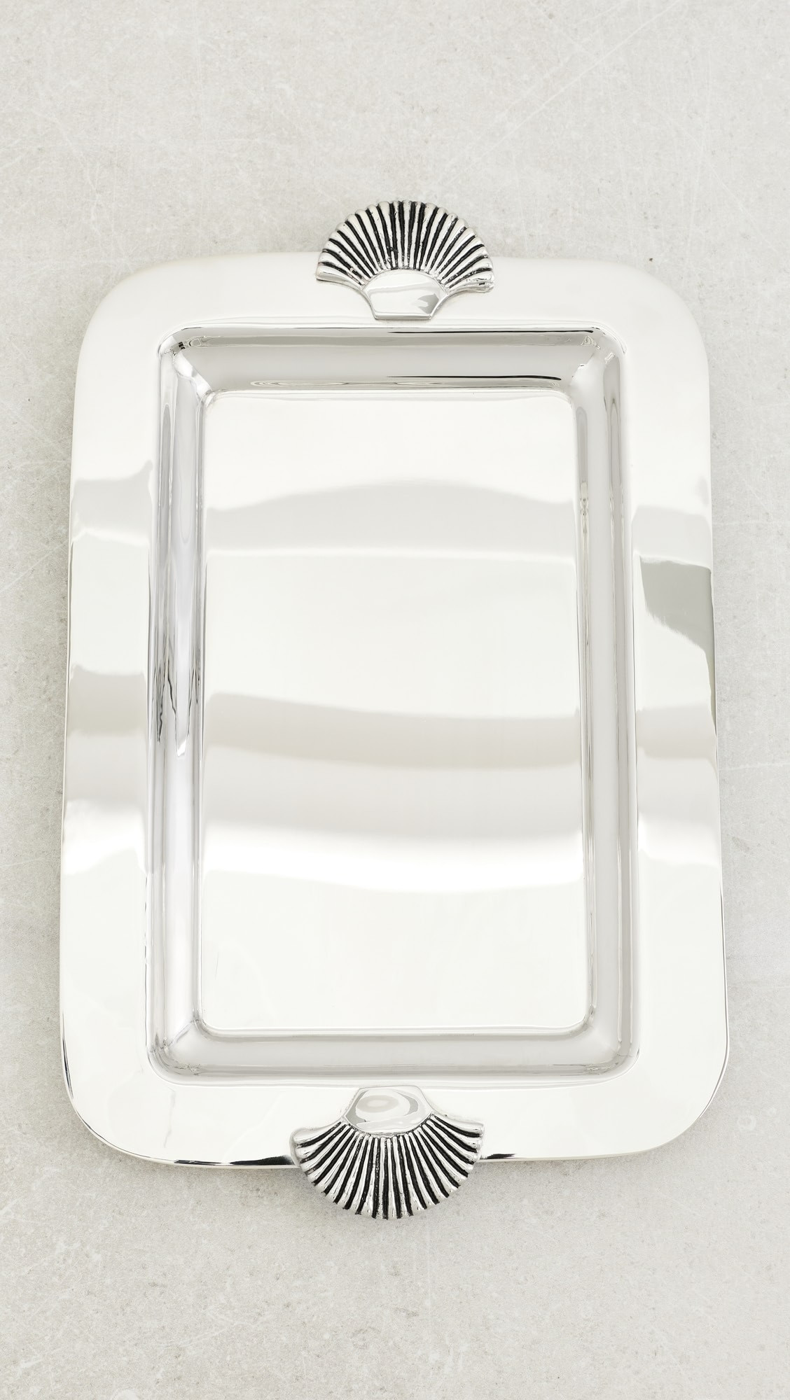 Cap Ferrat Fan Shell Design Serving Tray | Shopbop