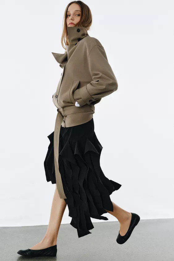 ZW COLLECTION ASYMMETRIC SKIRT | Zara DE