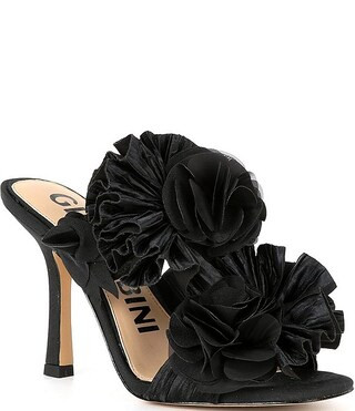 Gianni Bini Hardaway Ruffle Flower Dress Sandals | Dillard's | Dillard's