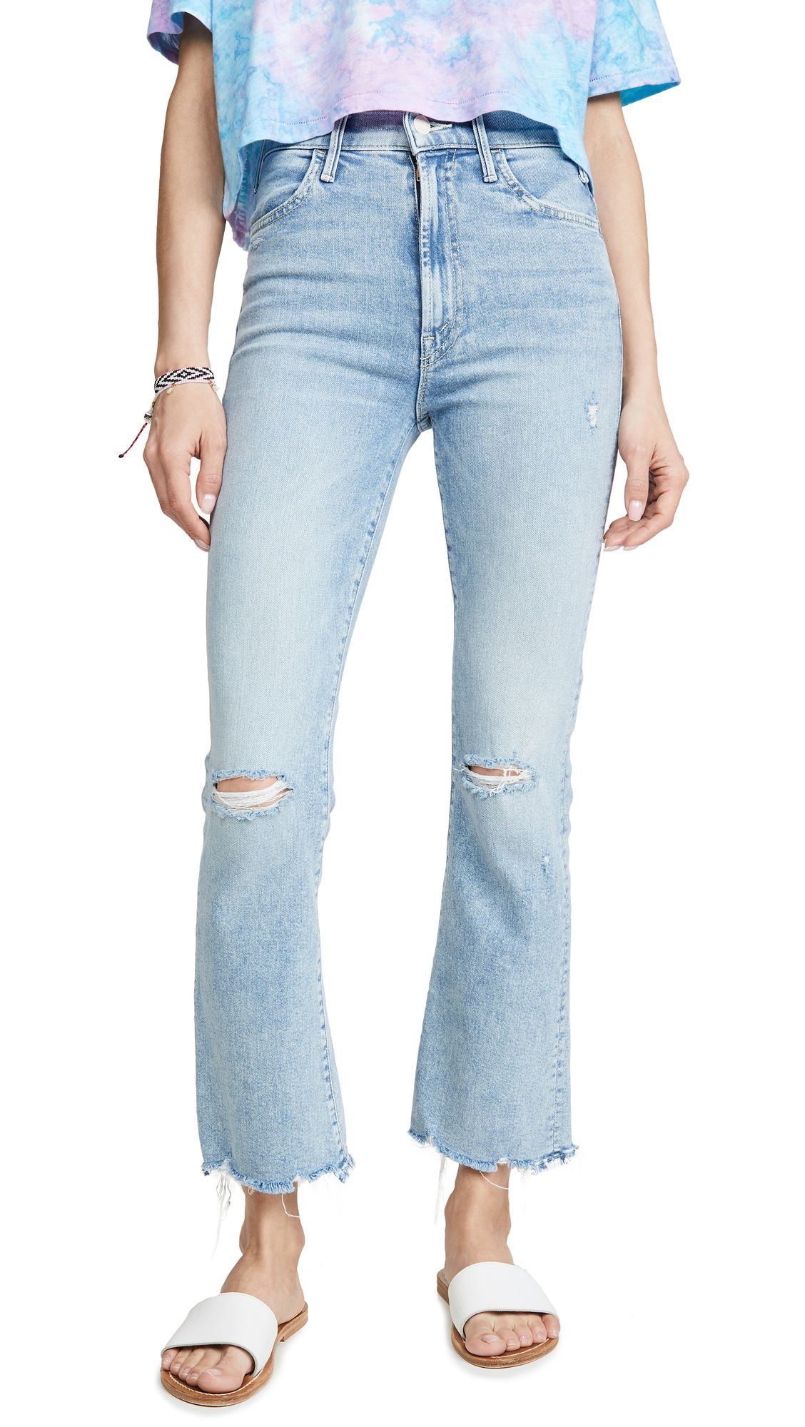 MOTHER The Hustler Ankle Chew Jeans | Shopbop