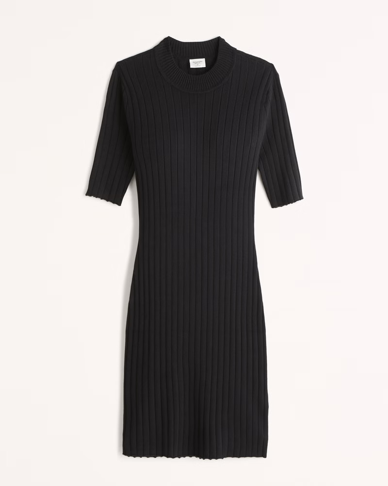 Women's Mockneck Mini Sweater Dress | Women's Dresses & Jumpsuits | Abercrombie.com | Abercrombie & Fitch (US)