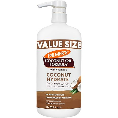 Palmer's Coconut Oil Formula Body Lotion for Dry Skin, Hand & Body Moisturizer with Green Coffee ... | Amazon (US)