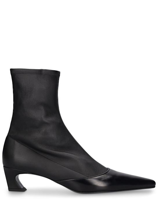 45mm bano leather ankle boots - Acne Studios - Women | Luisaviaroma | Luisaviaroma