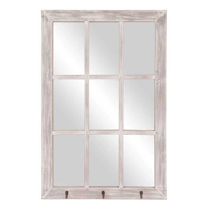 Lystra Rustic Distressed Accent Mirror | Wayfair North America