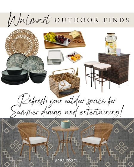 Refresh your patio space for Summer with these outdoor furniture and dining finds! Perfect for summer entertaining!

#LTKSeasonal #LTKSaleAlert #LTKHome