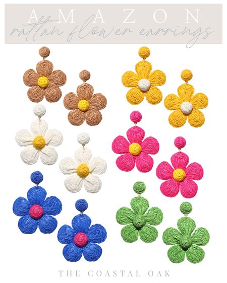 Rattan floral earrings from Amazon! Have and love the tan ones!

fashion accessories amazon earrings rattan cute neutral colors



#LTKstyletip #LTKunder50