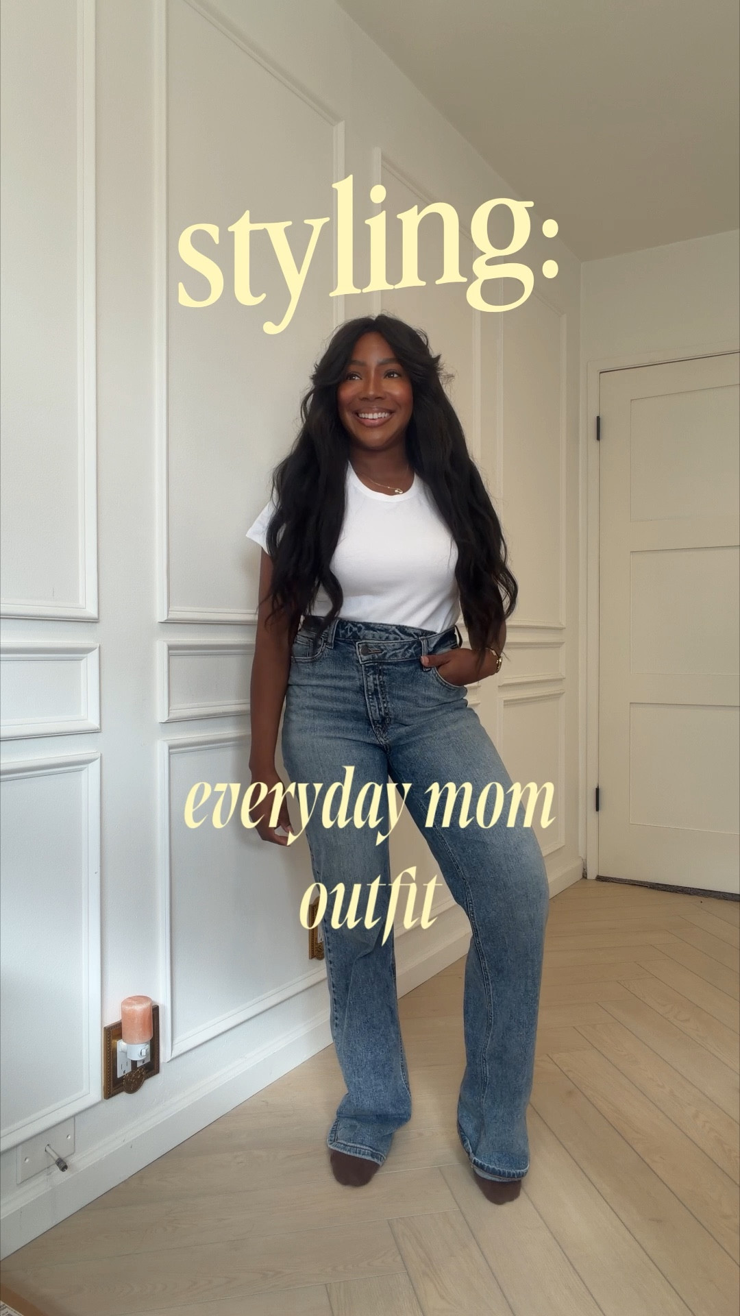 styling: an everyday mom outfit 🍄‍🟫🦋🤎🩵 

#LTKgrwm #LTKmomlife #LTKootd