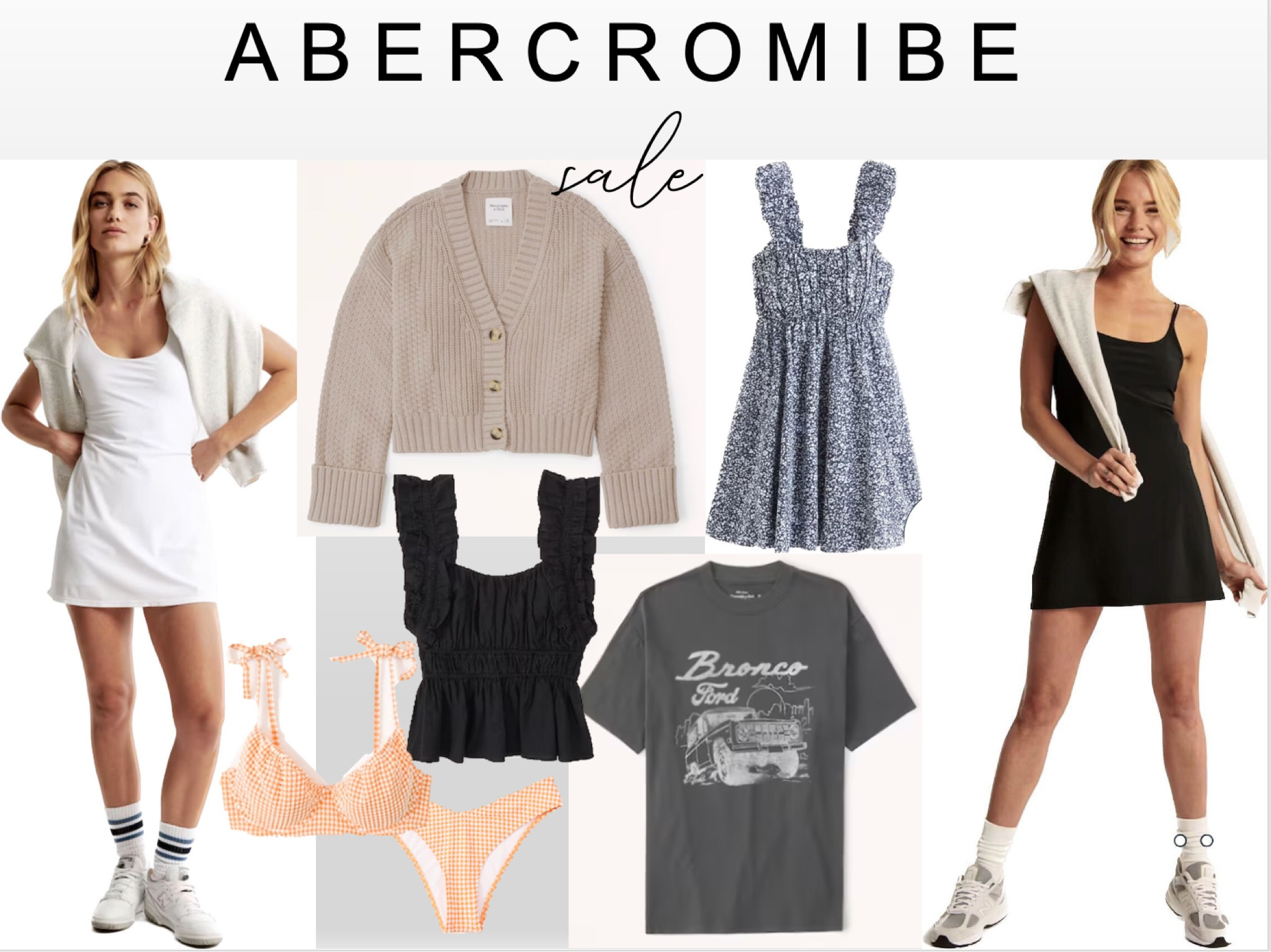🚨 SALE ALERT🚨 

Abercrombie is 25% off right now with code SUNSOUT25. Get all your summer dresses, tops, bikinis and shorts on sale! Happy shopping LTK girlies 🫶🏼

#LTKsalealert #LTKstyletip #LTKunder100