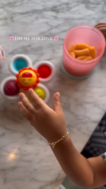 looking for a different way to keep your toddlers entertained at a restaurant without having to whip out the electronics? Do yourselves a favor & order these fidget spinner toys right NOW ✨ #momhack 

#LTKfamily #LTKbaby #LTKkids