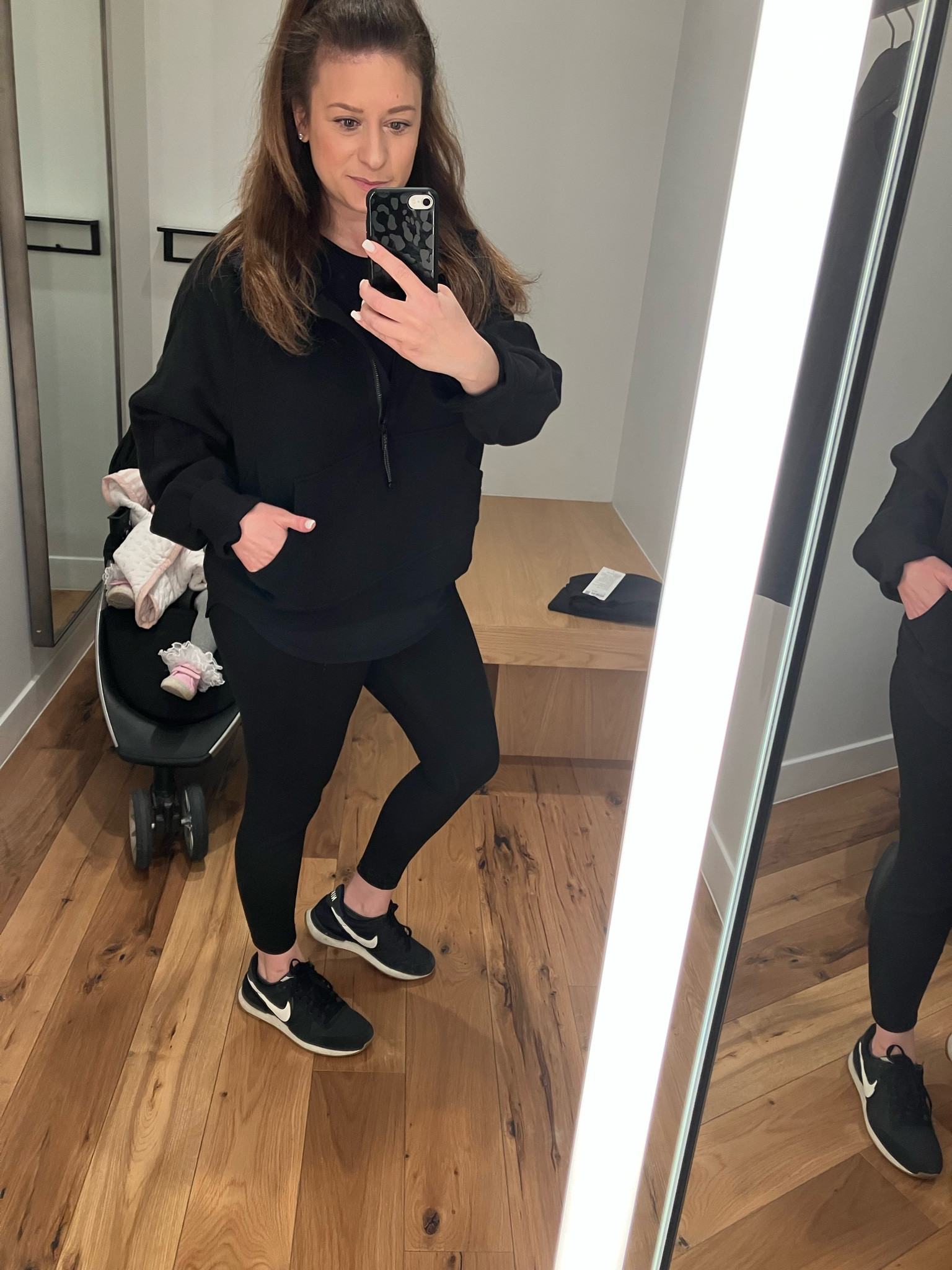 Lululemon dressing room 
Scuba / athleisure / petite friendly / midsize / spring / errands / postpartum / full bust 

#LTKunder100 #LTKfit #LTKcurves
