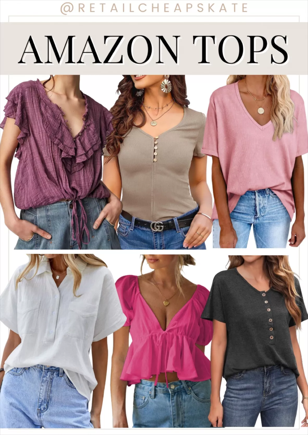 EVALESS Womens Summer V Neck Tops … curated on LTK