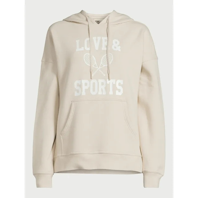 Love & Sports All Gender Pullover Graphic Hoodie, S-XXXL | Walmart (US)