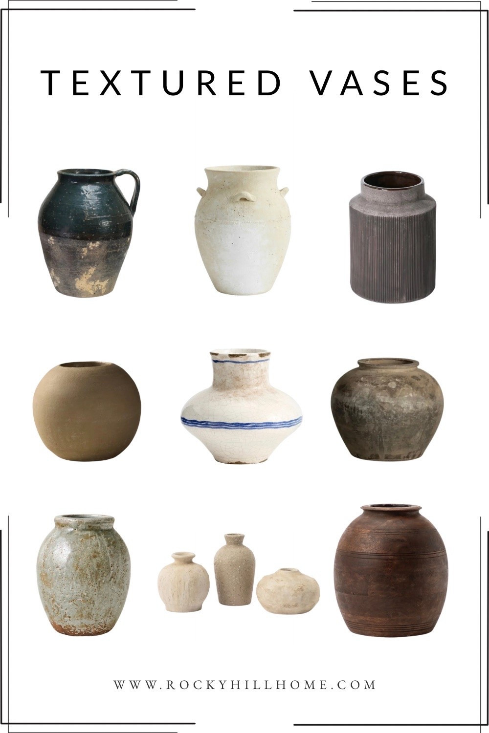 Looking for the best textured vases for your home? This roundup features earthy ceramic vases, rustic pottery, ribbed vessels, and vintage-inspired decor that add warmth and character to cozy transitional, modern traditional, and organic modern interiors.

#LTKHome