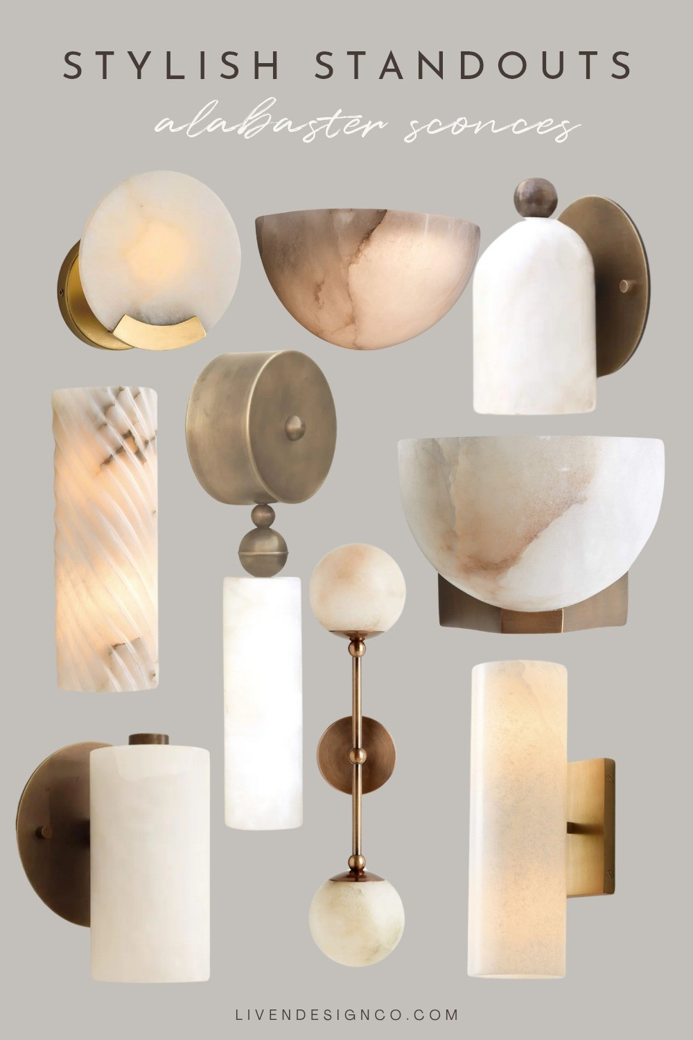 Alabaster sconce. Alabaster light. Modern sconce. Fluted sconce. Living room. Bedroom. Entryway. Console table 

#LTKSeasonal #LTKHome #LTKSaleAlert