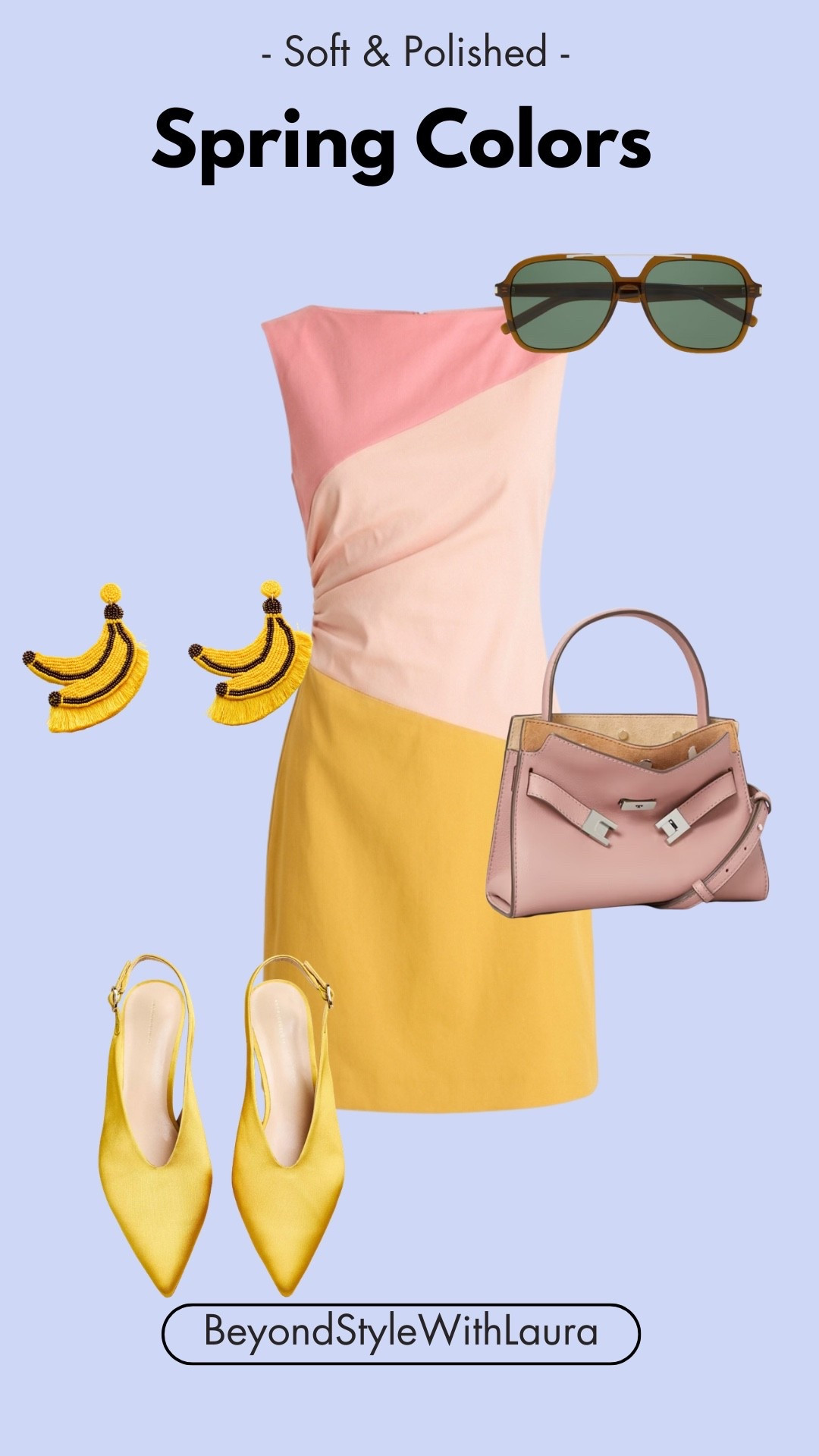🌸 Spring Colors | Soft & polished
Calling all my pink girlies who love looking put-together and feminine. A multicolored dress is one of the easiest ways to approach color because the palette is already built in for you.
The yellow shoes add a playful touch while still keeping the outfit on the dressier side, and the pink top-handle bag brings that polished, elevated finish.
Perfect for brunch, spring events, or any day you want to feel cute and a little extra ✨

#LTKOver40 #LTKSeasonal #LTKSaleAlert