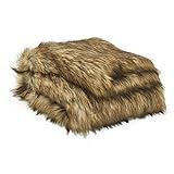 Signature Design by Ashley Milton Faux Fur Throw Blanket 50 x 60, Brown | Amazon (US)