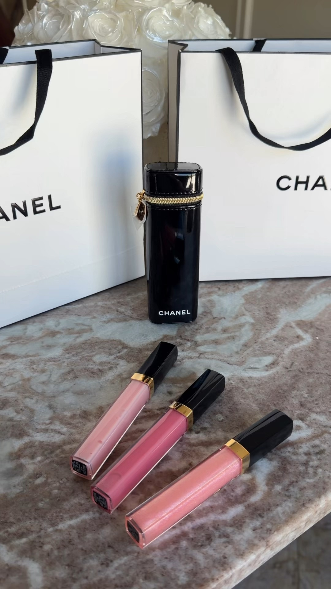 Chanel lip glosses are just THAT girl 🤍✨ Showing you the @chanel.beauty glosses in my collection — the perfect glossy lip for an effortless, polished makeup look.

#ChanelBeauty #ChanelLipGloss #ChanelMakeup #LipGloss #LuxuryMakeup #LuxuryBeauty #GlossyLips #LipProducts #MakeupFavorites #BeautyFavorites #Chanel #WeLoveCoco

#LTKgrwm #LTKselfcare #LTKBeauty